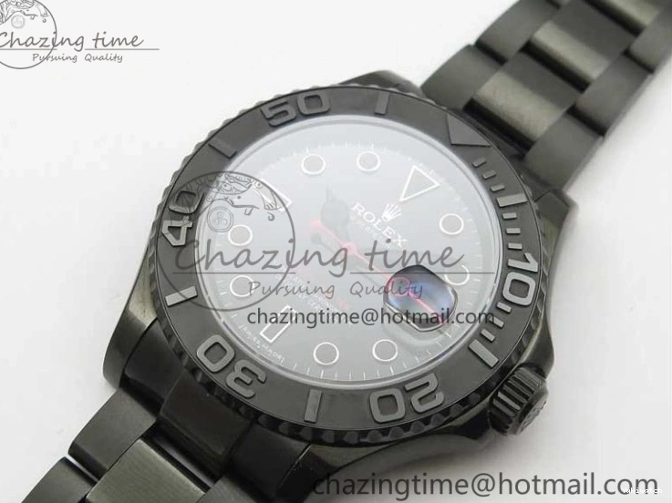 VR3135 Yacht-Master VRF Dial 116622 DLC Best Edition on Black Bracelet DLC 0425